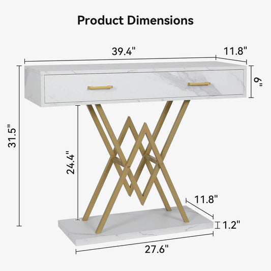 Console Table with Drawer IF037