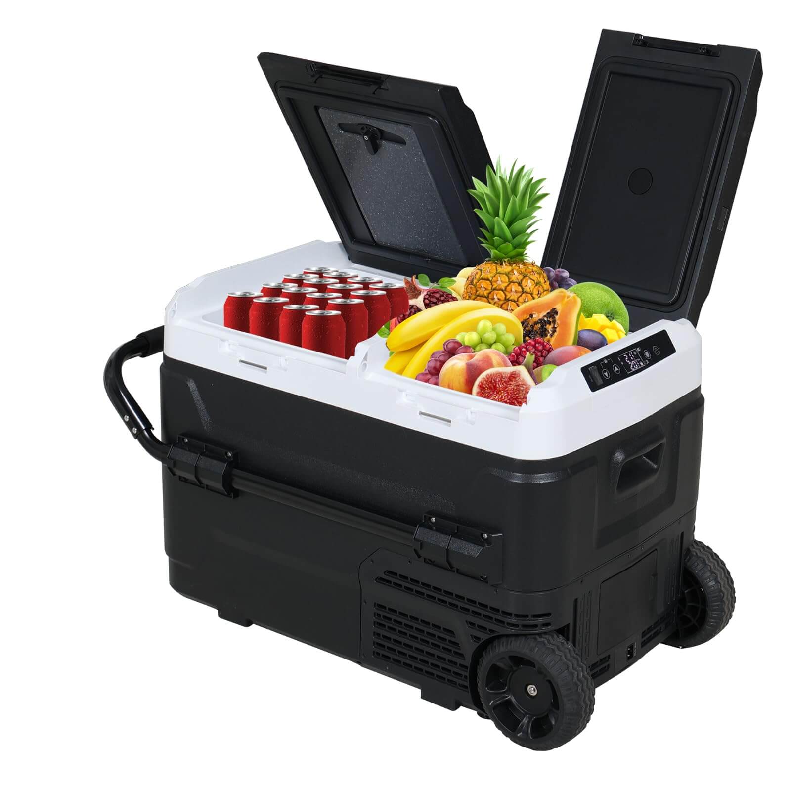 12V Car Refrigerator 42 Quart(40L) Portable Car Fridge AS017