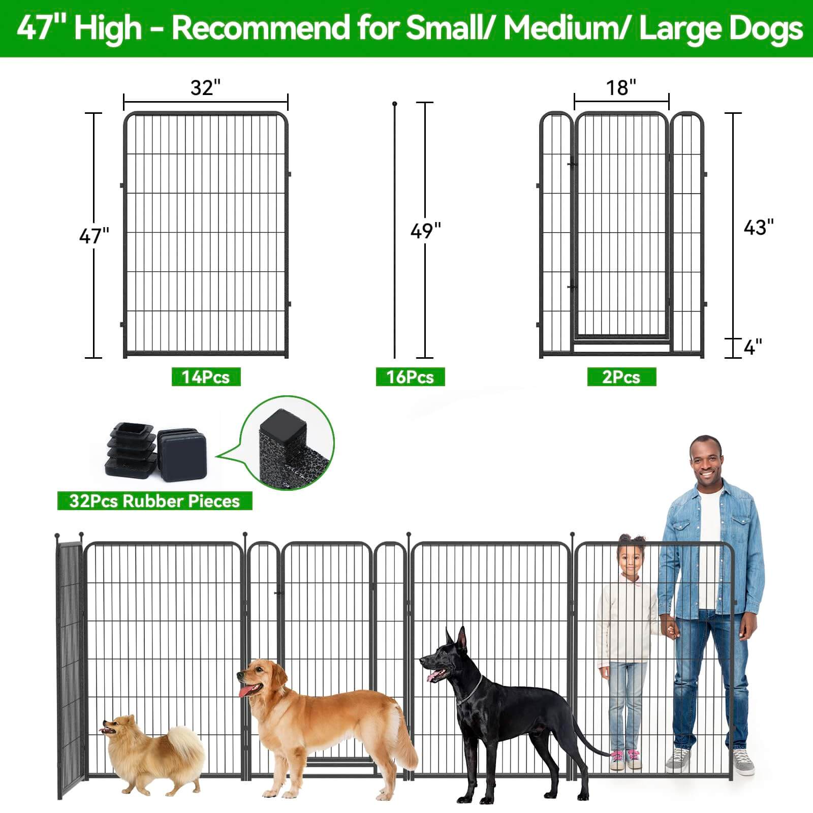 Heavy duty dog pens best sale