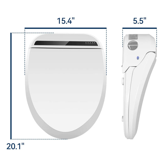 Smart Bidet Toilet Seat With Remote Control AS013